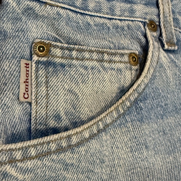 Late 90s Carhartt Jeans 36x34 | Distressed Baggy Grunge Workwear‎ Denim - Picture 11 of 12